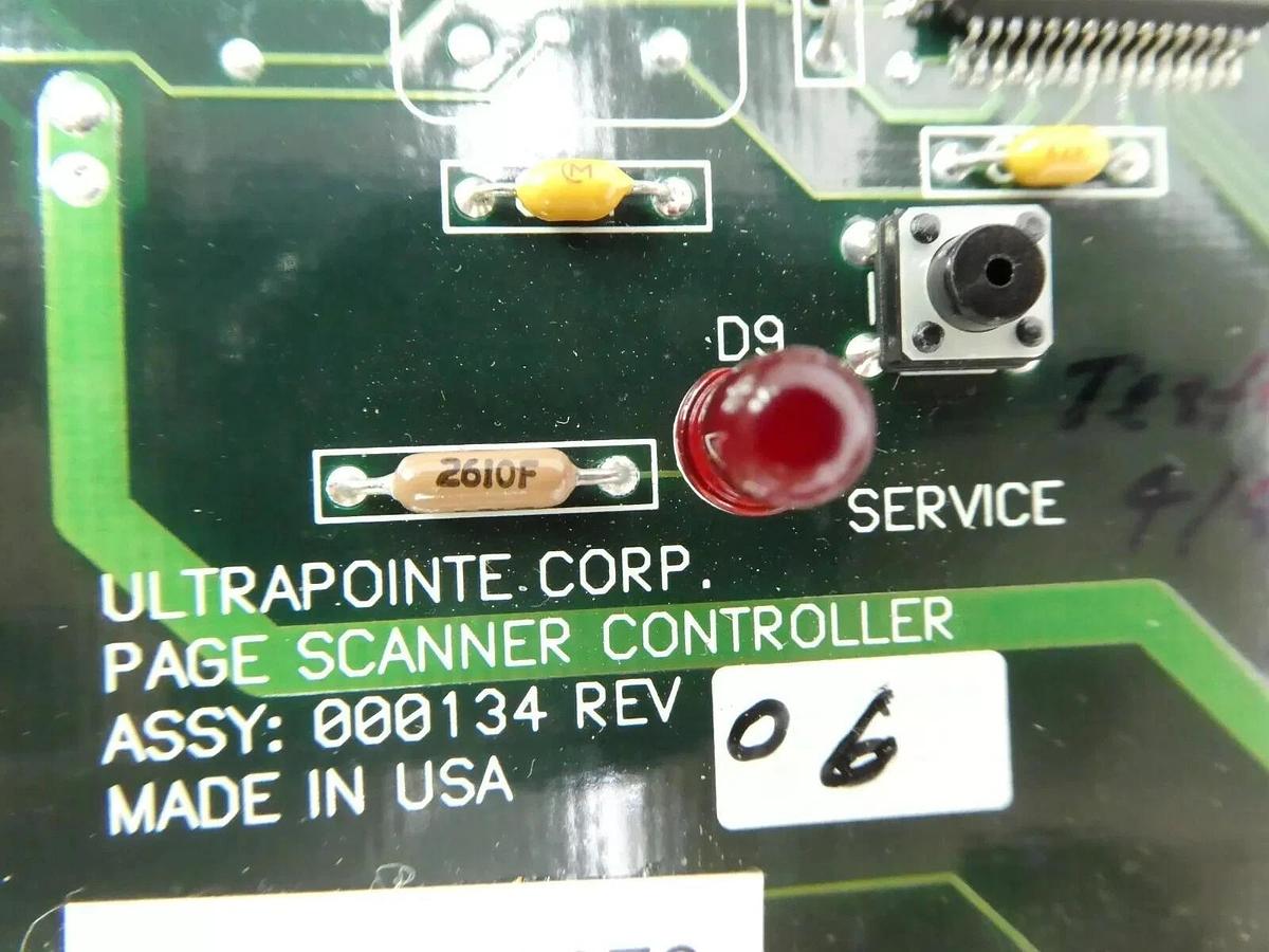 Used Ultrapointe 000134 Page Scanner Controller PCB KLA-Tencor System Working