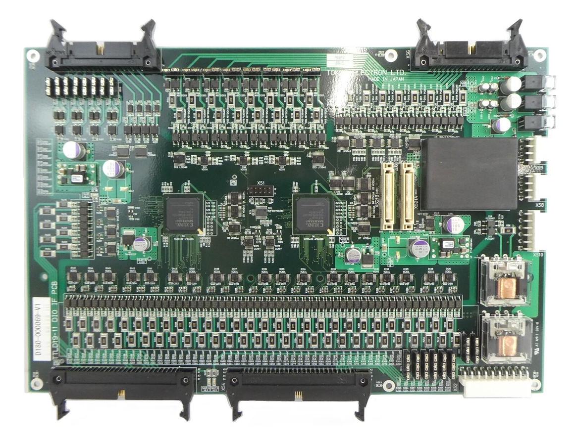 TEL Tokyo Electron D180-000069-V1 DIO IF PCB Assembly TTLD19-11 New Surplus