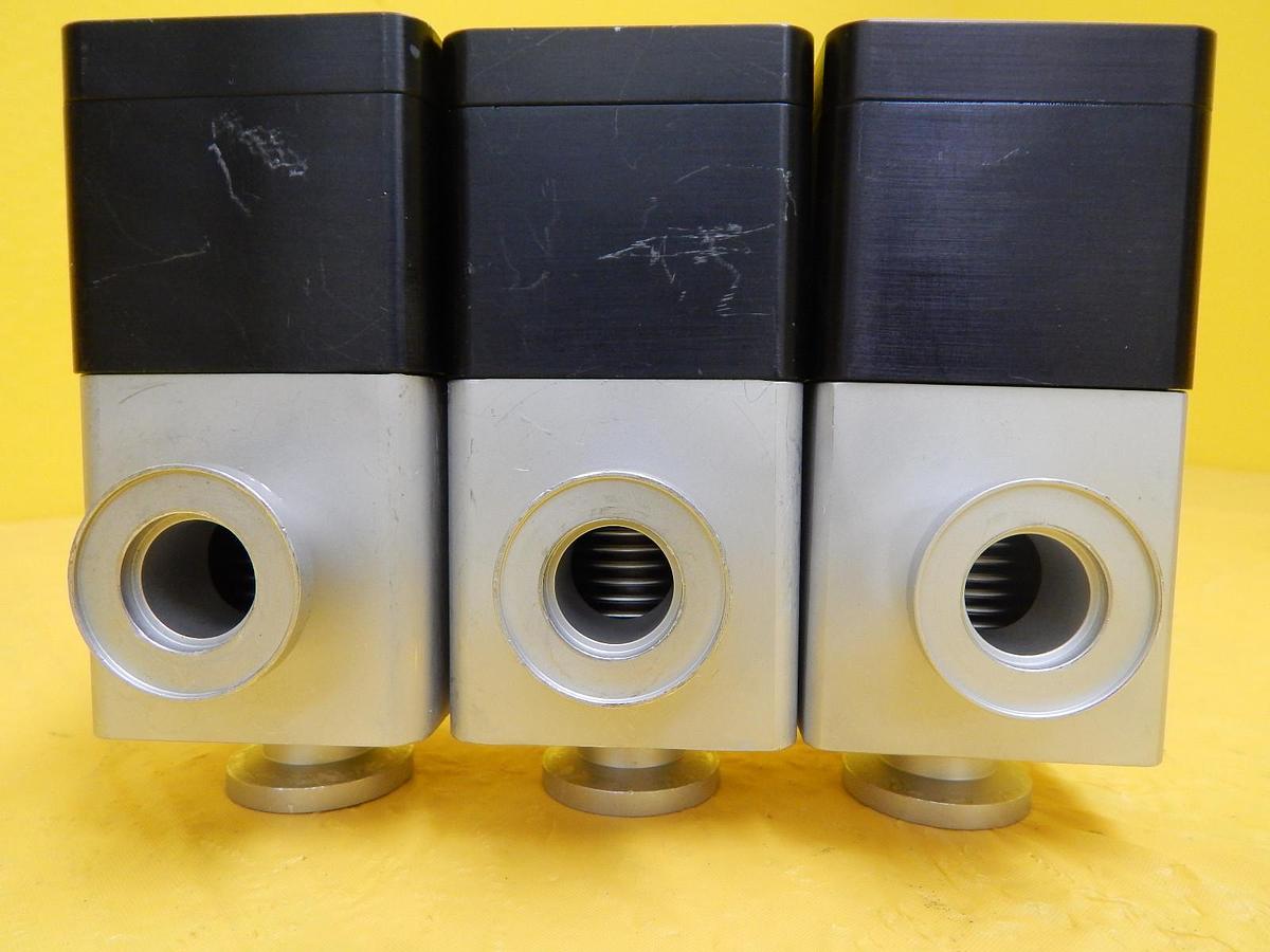 Used Varian L6281701 Pneumatic Angle Valve NW-16-A/0 L6281-701 Lot of 3 VSEA Working