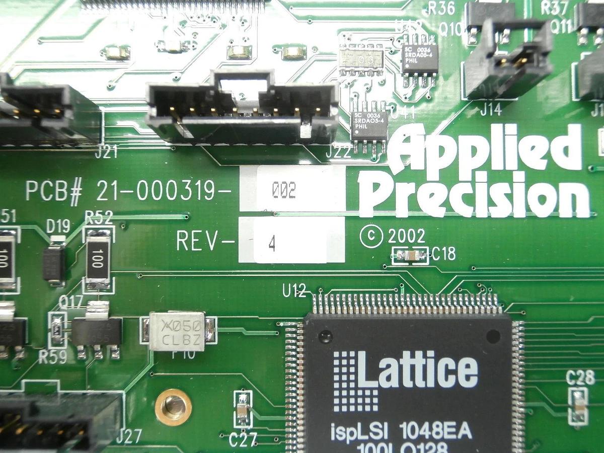 Used Applied Precision 21-000319-002 I/O Interface Board PCB 20-000319-000 Used