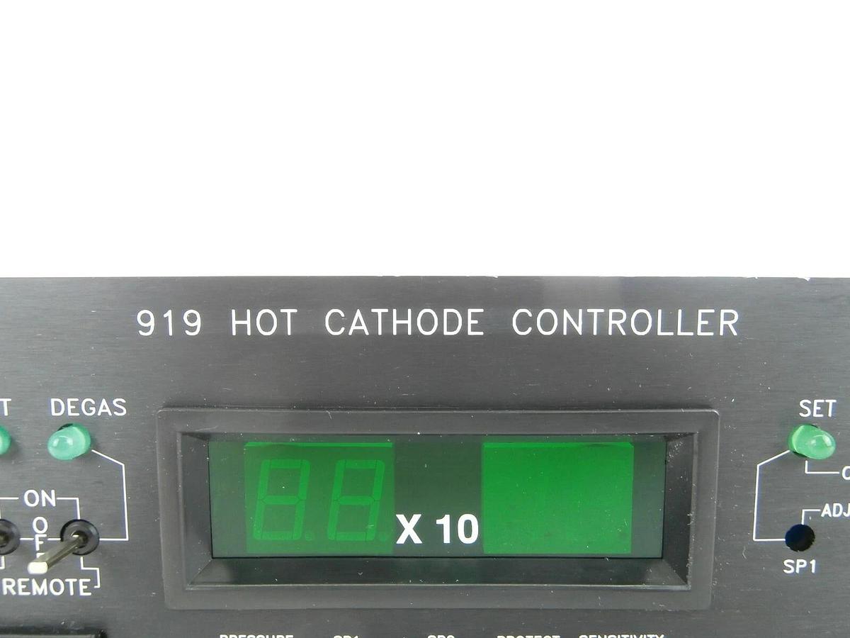 Used MKS Instruments 919 Hot Cathode Controller Ionization High Vacuum HPS Spare