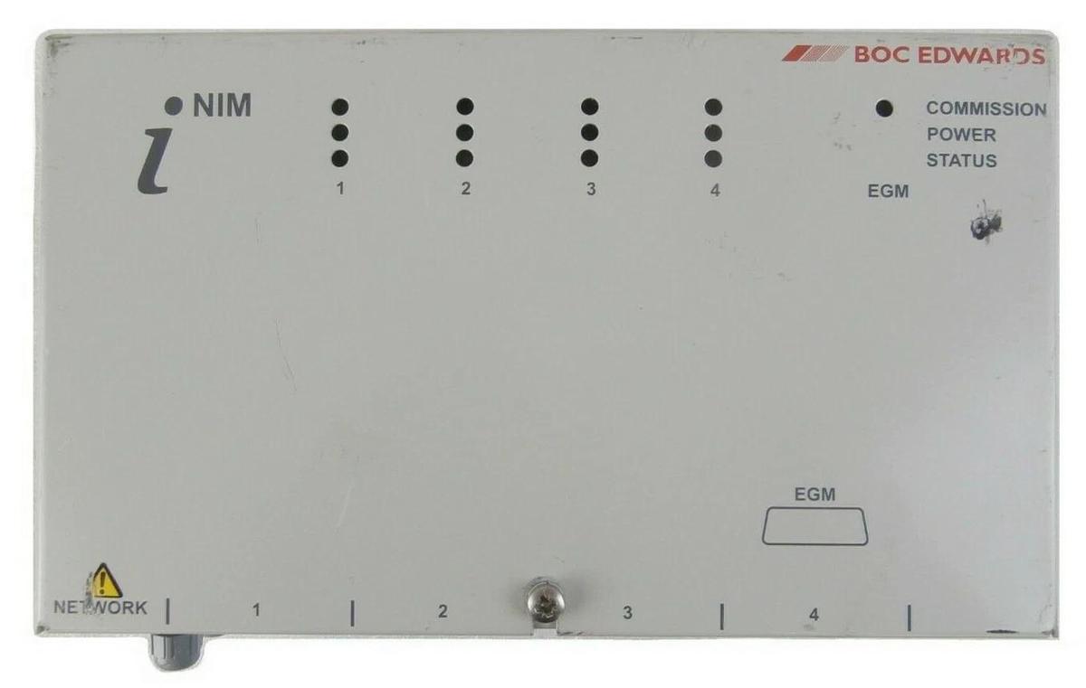 Used Edwards U20000920 iNIM Network Interface iNIM 2x Cards D37215252 Working Surplus