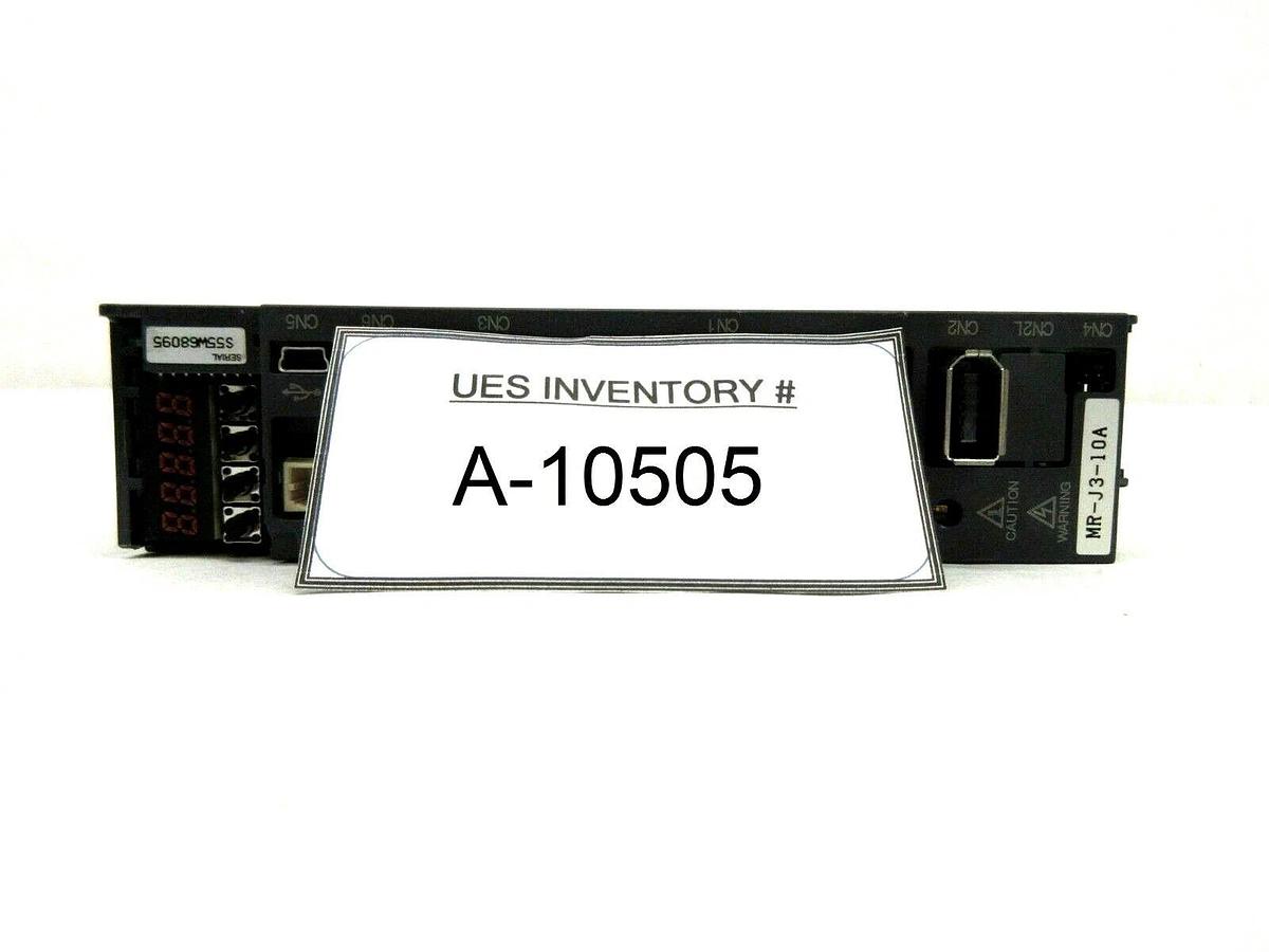 Used Mitsubishi MR-J3-10A AC Servo Amplifier MELSERVO Used Working