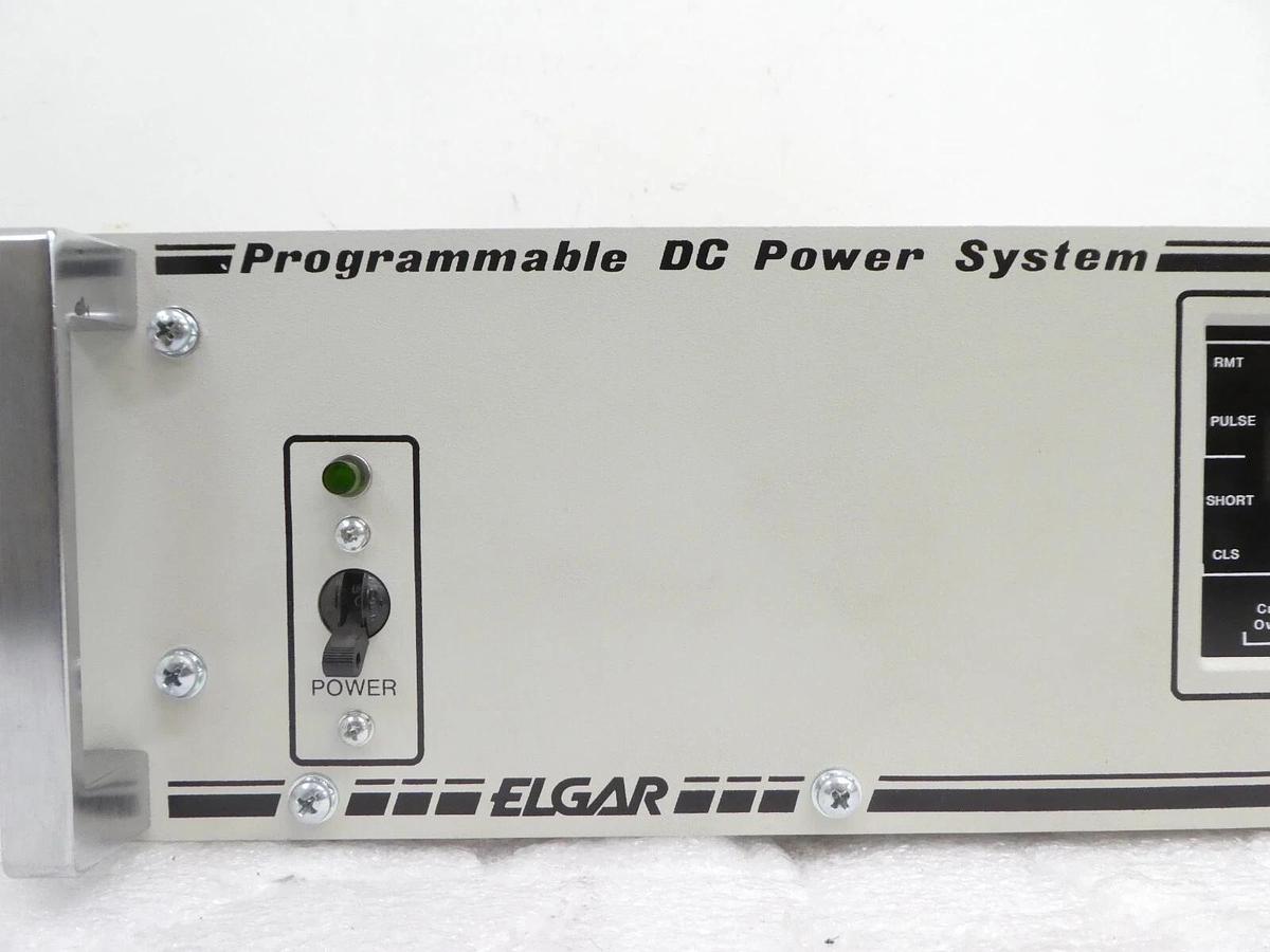 Used Elgar AT8B-01-04-01-02-4477 Programmable DC Power Supply System AT8000B Working