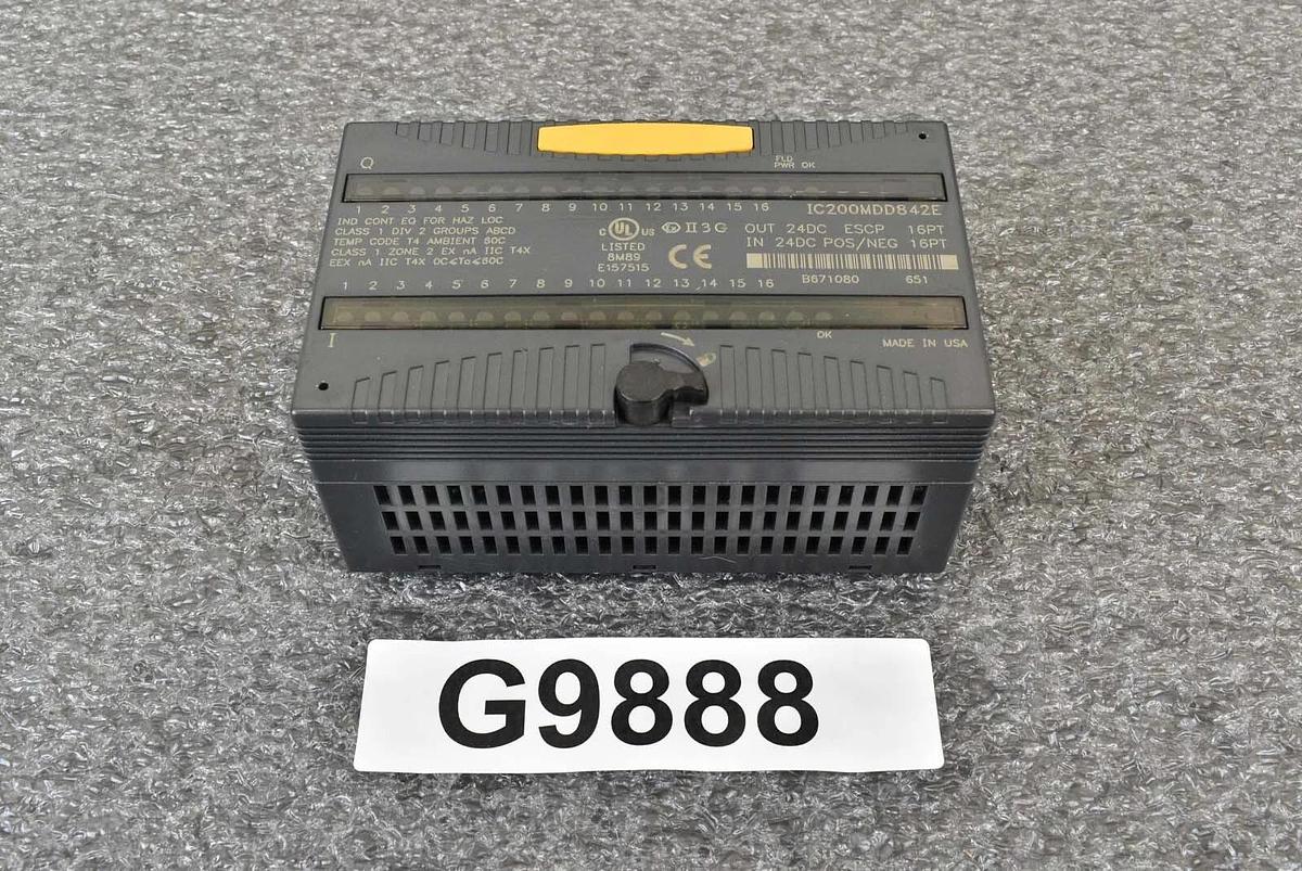 Used GE Fanuc IC200MDD842E Input / Output Module