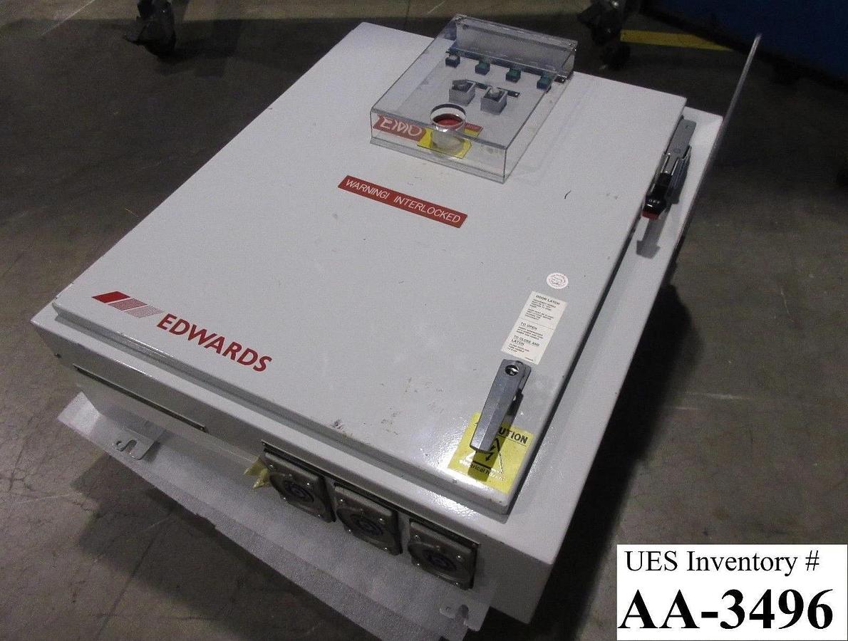 Used Edwards QDP80/QMB1200 Control Box Novellus Concept II Altus Used Working