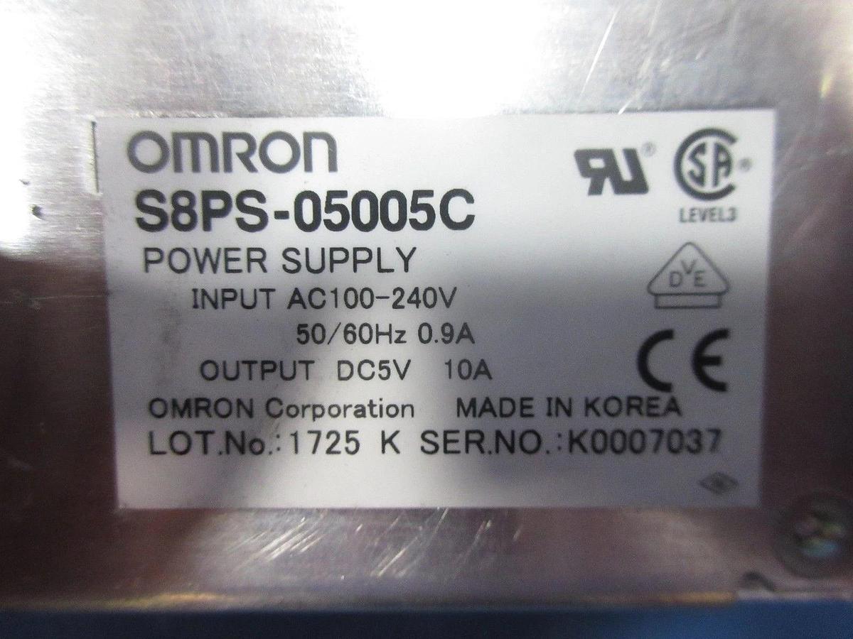 Used Omron S8PS-05005C Power Supply Reseller Lot of 11 Used Working