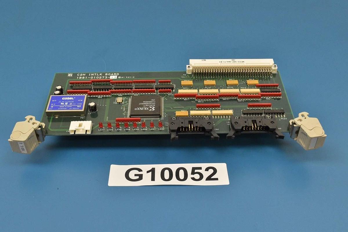 Used Tokyo Electron 1B81-010273-13 PCB C2H INTLK Board