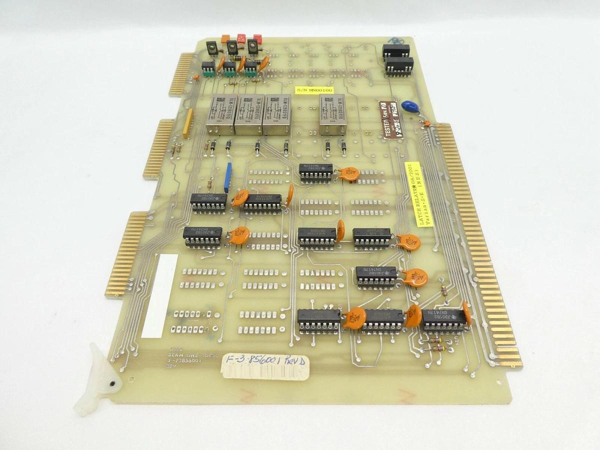 Used Varian Semiconductor VSEA D-F3856001 Beam Line Logic Board PCB Card Rev. D Spare
