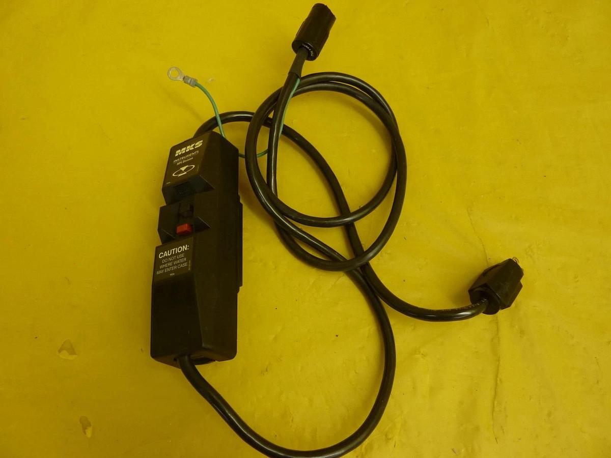 Used MKS Instruments 43PWRCORD04 Equipment Leakage Current Interrupter Lot of 6 Spare
