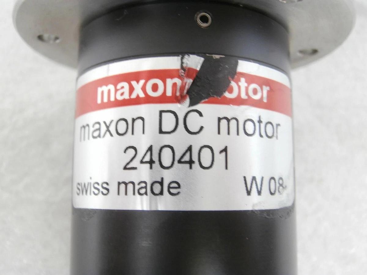 Used Maxon Motor 240401 DC Motor Novellus Harmonic Drive 76-176794-00 Working Surplus