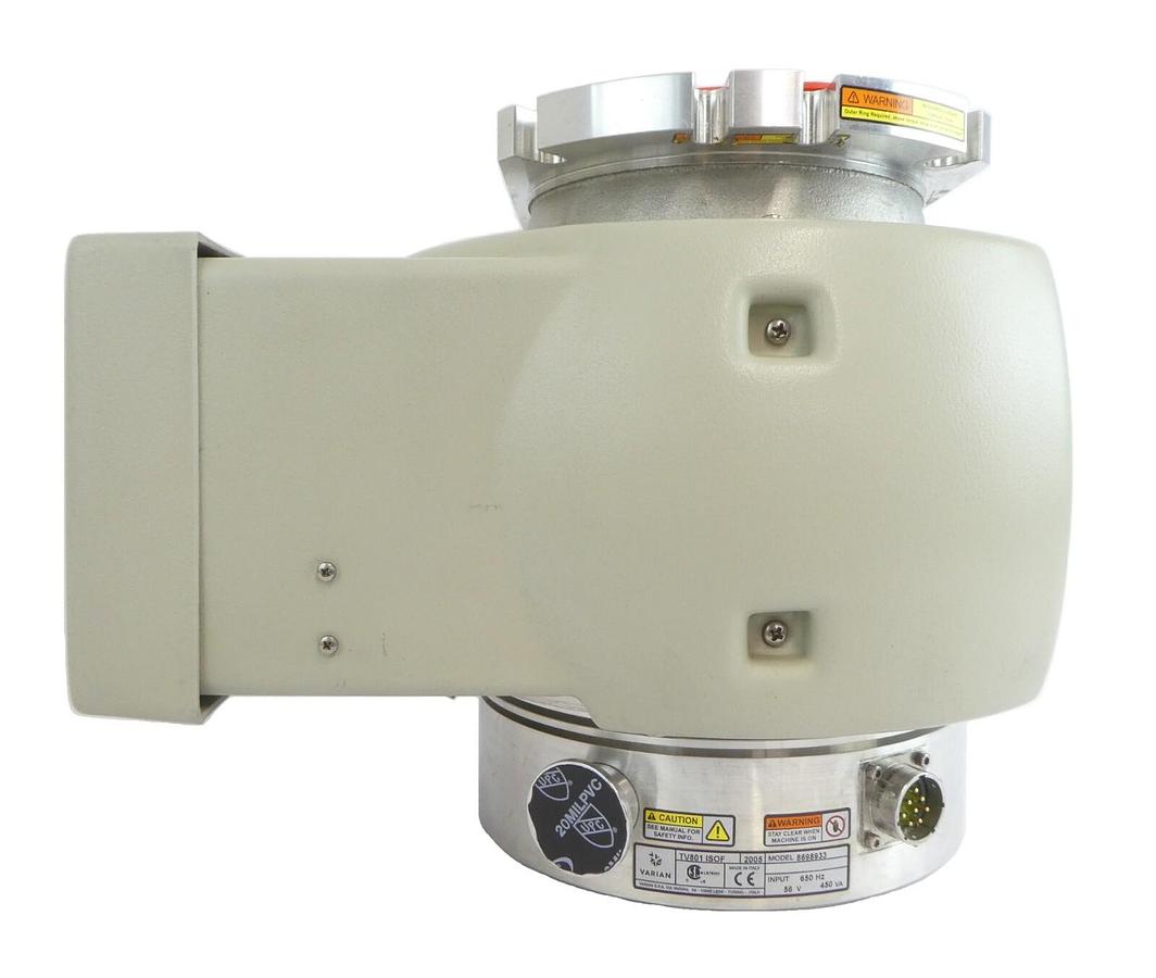 Used TV801 ISOF Varian 8698933 Turbomolecular Pump Turbo Untested As-Is