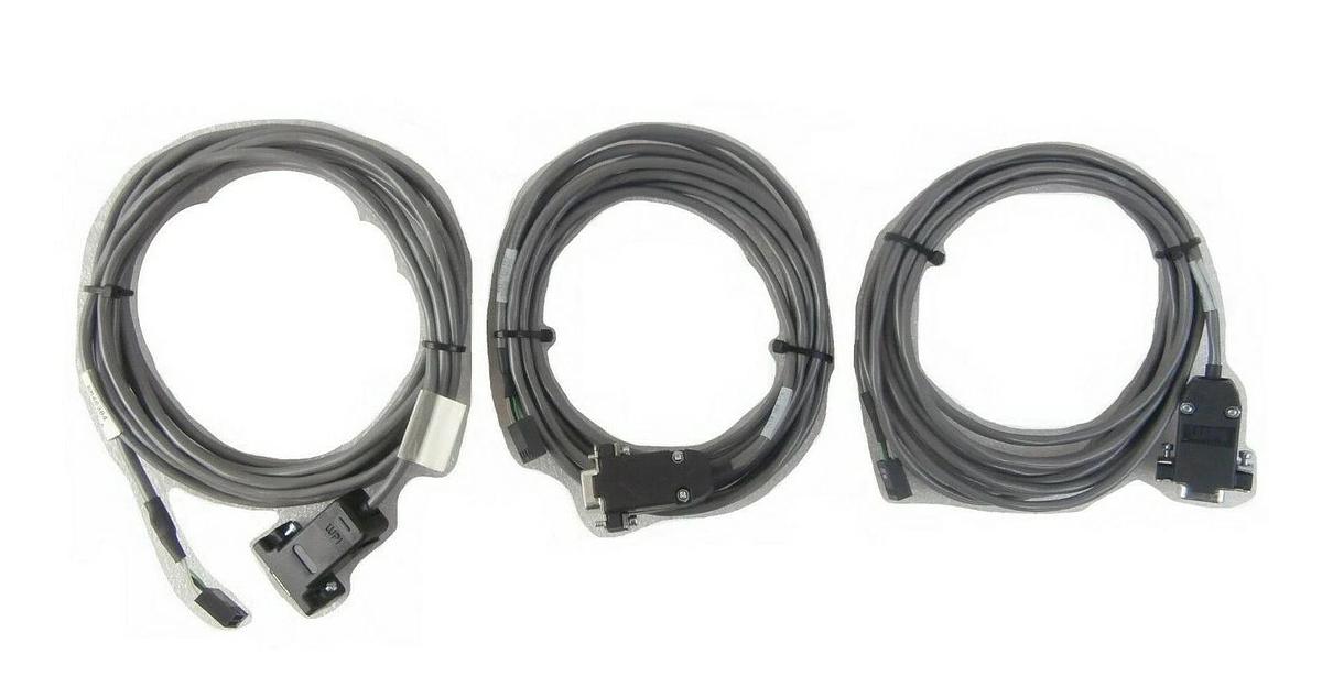 Brooks Automation BM46384 300mm Robot CAR AMHS Debug Serial Cable Lot of 3 New
