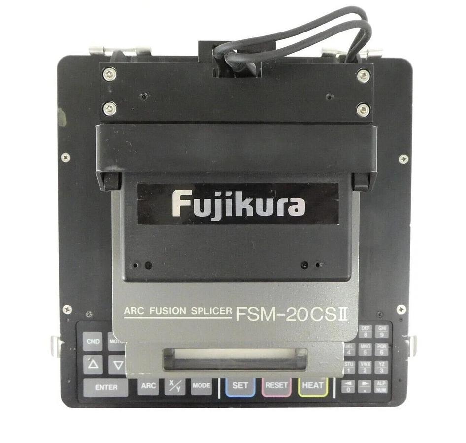 Used Fujikura FSM-20CSII Fiber Optic Arc Fusion Splicer Untested As-Is