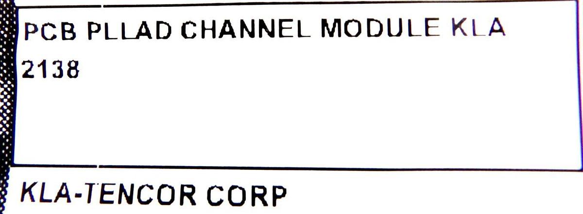 Used Kla-Tencor 710-658669-00 PLL Analog/Digital Channel PCB KLA 2138 Working Spare