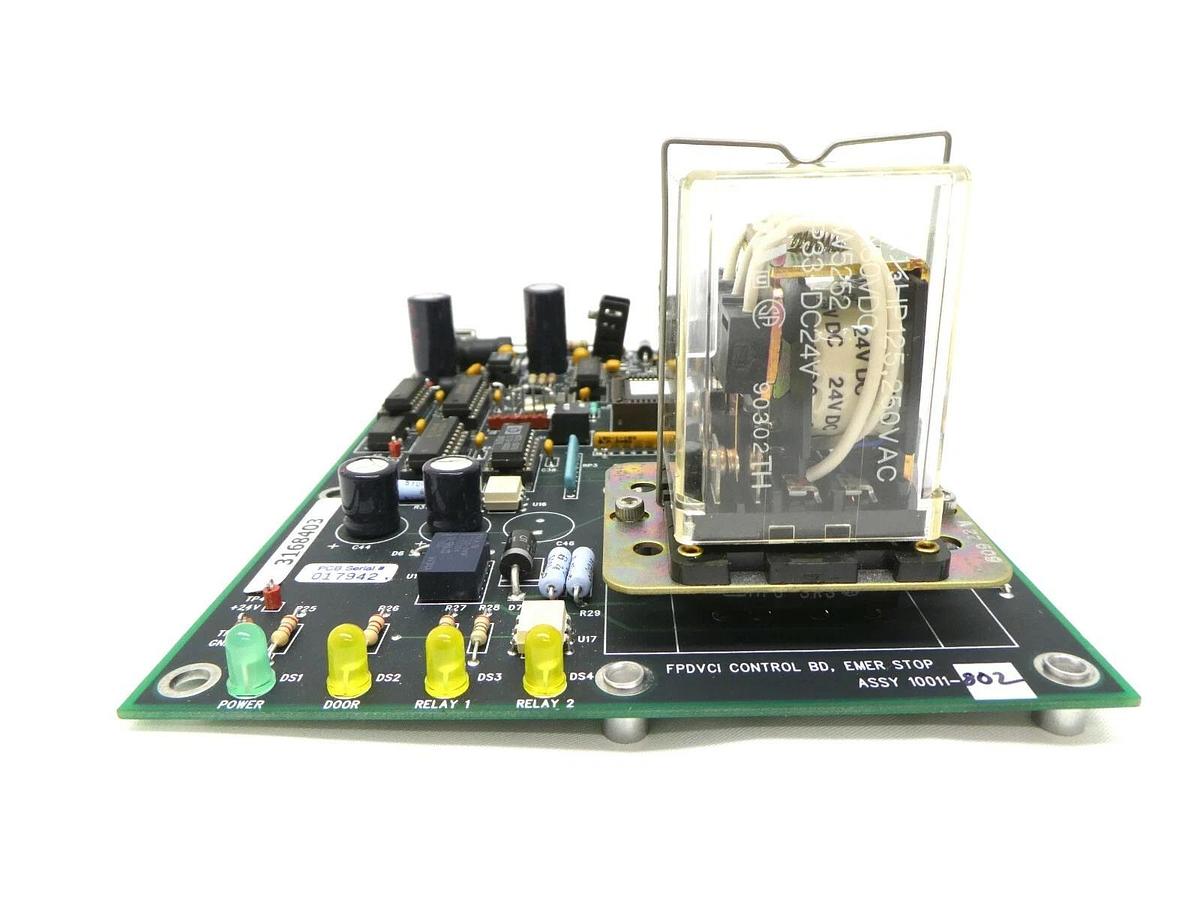 Used Hine Design 10011-802 FPDVCI Control Emergency Stop PCB Lam FPD Continuum Spare