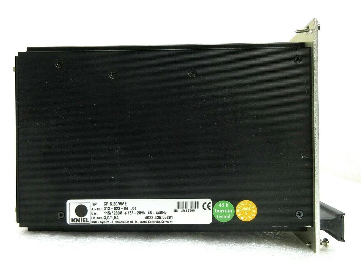 Used Kniel 313-023-04 .04 Power Supply PCB Card CP 5.20/VME ASML 4022.436.55291 Spare