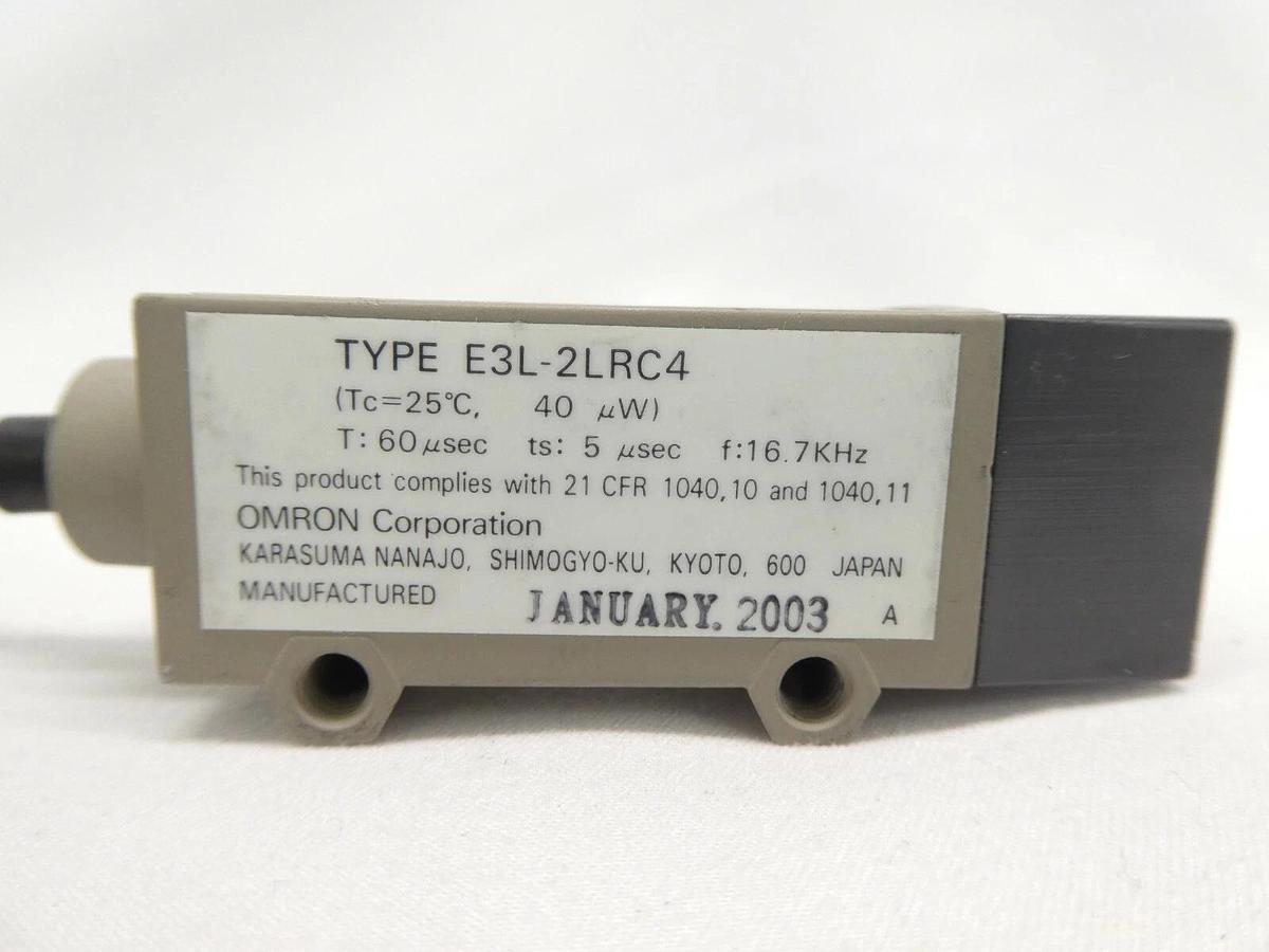 Used Omron E3L Photoelectric Switch E3L-2LRC4 E3L-2DC4 Lot of 16 Working Surplus