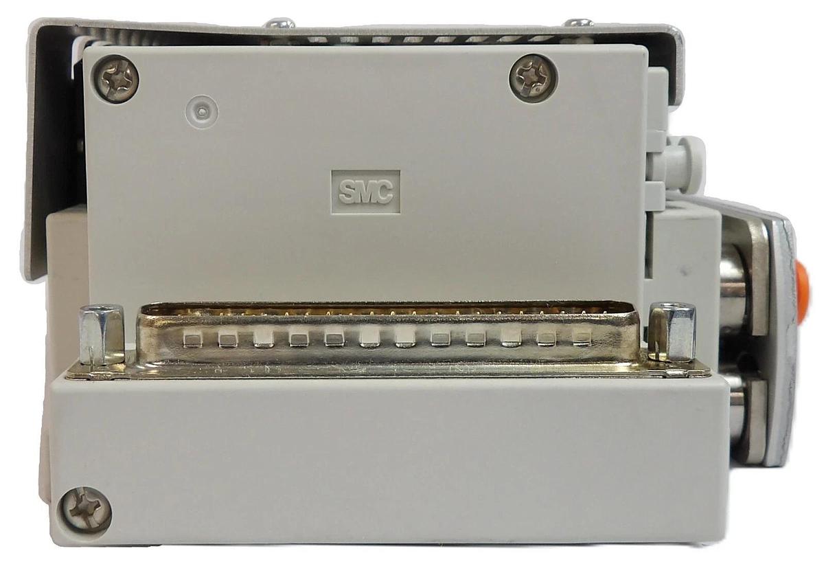Used SMC 4060-01257 14-Port Pneumatic Manifold Module Working Surplus
