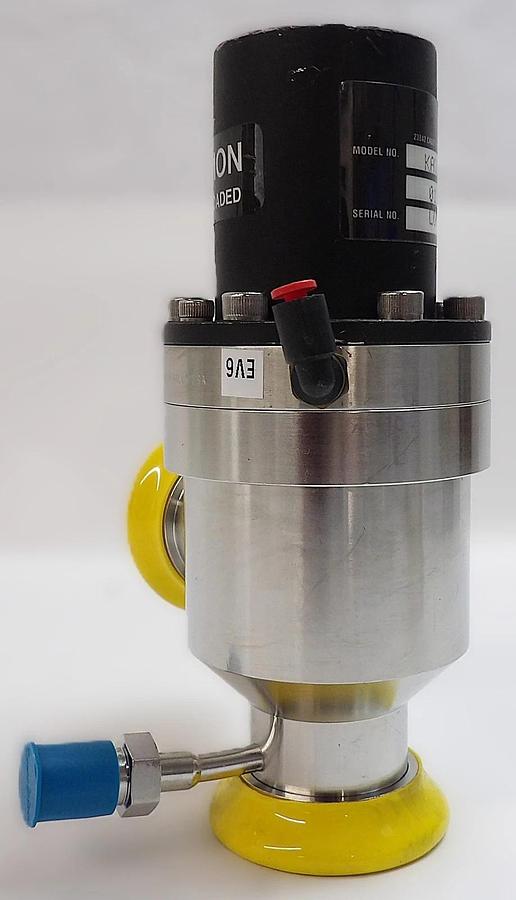 Used MDC Vacuum Products 019-40017 Pneumatic Angle Valve KAV-150-PSP Working