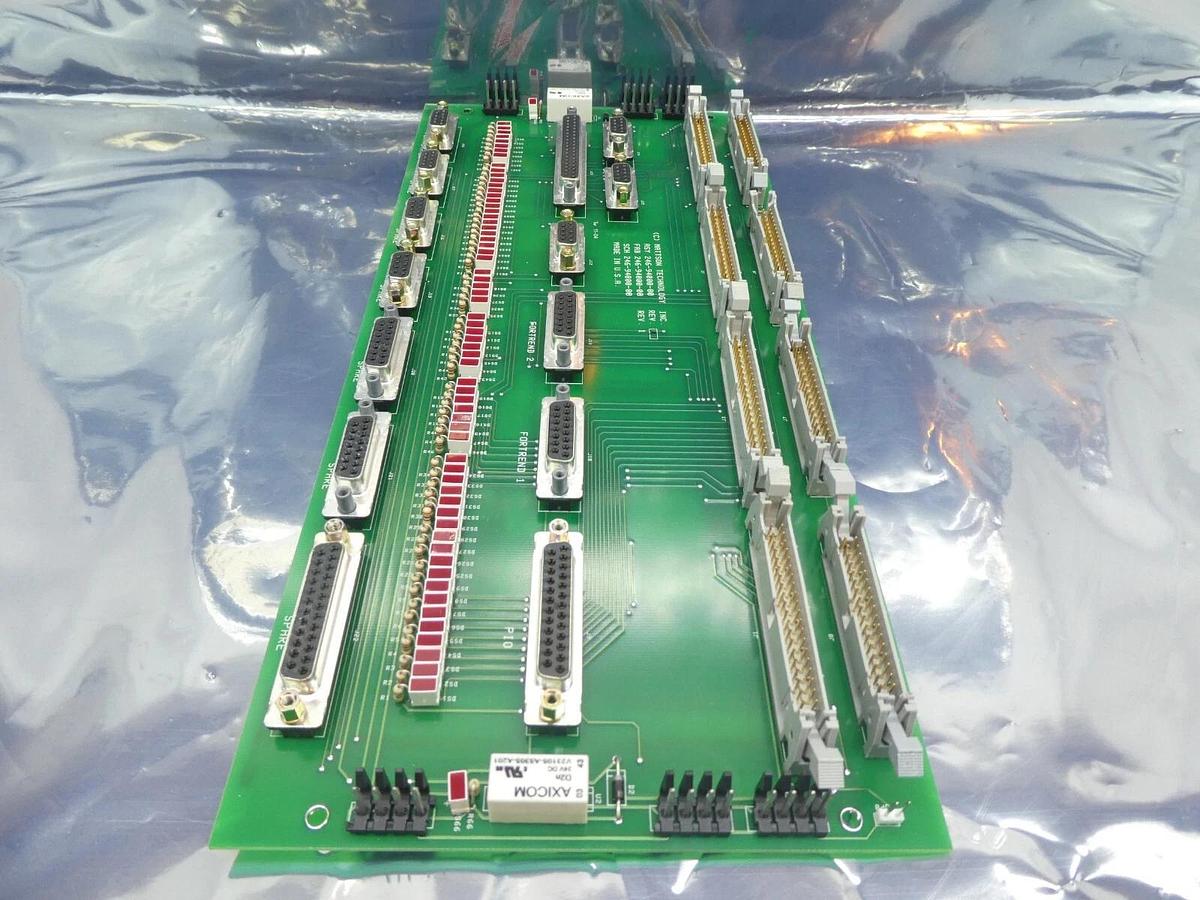 Used Mattson Technology 246-94000-00 Analog Interface PCB Rev. A Broken Connector Tab