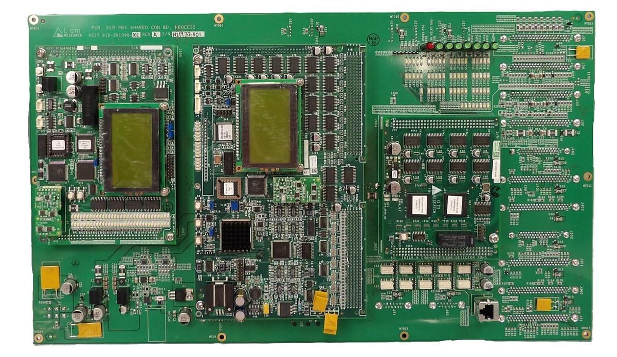 Used Lam Research 853-205919-400 ELD PBS SHARED CON PROCESS PCB 810-201096-002 Spare