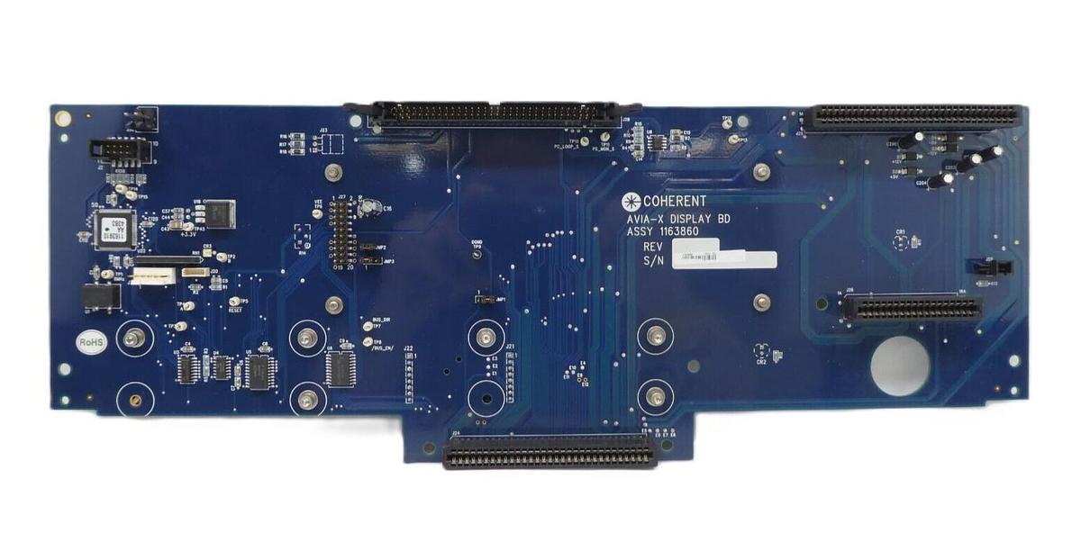 Used Coherent 1163860 AVIA-X Display Board PCB 1085023 Working Surplus