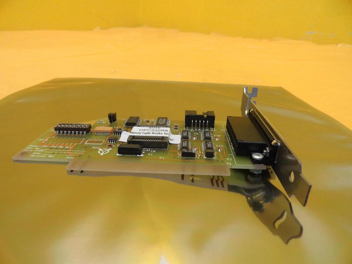 Used Optasy Light Works OPC232R8 PCB Card PWBOPC232 OPC-232-R8 Orbot WF 736 DUO Used