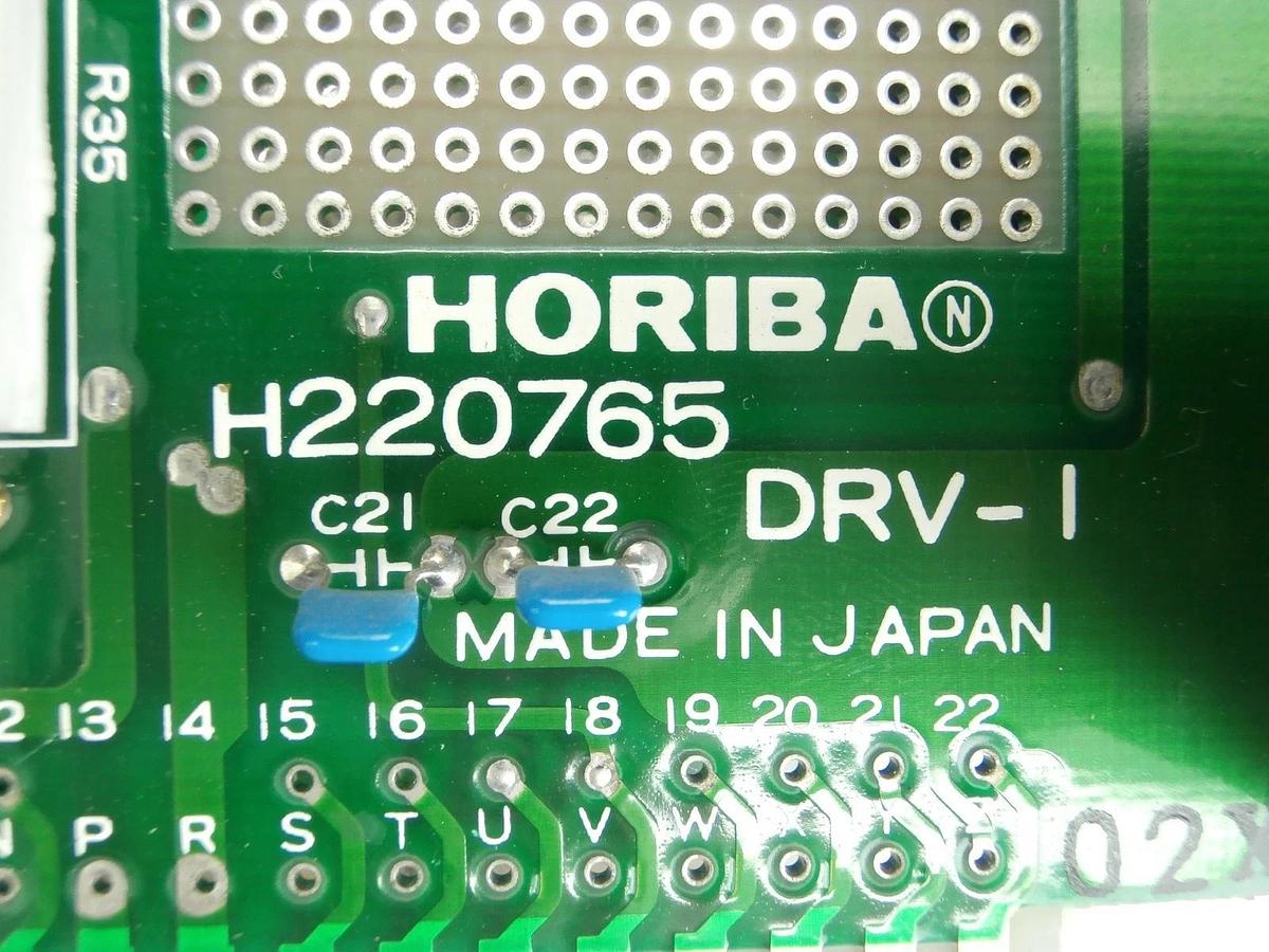 Used Horiba H220765 Driver Board PCB DRV-1 PD-201A Used Working