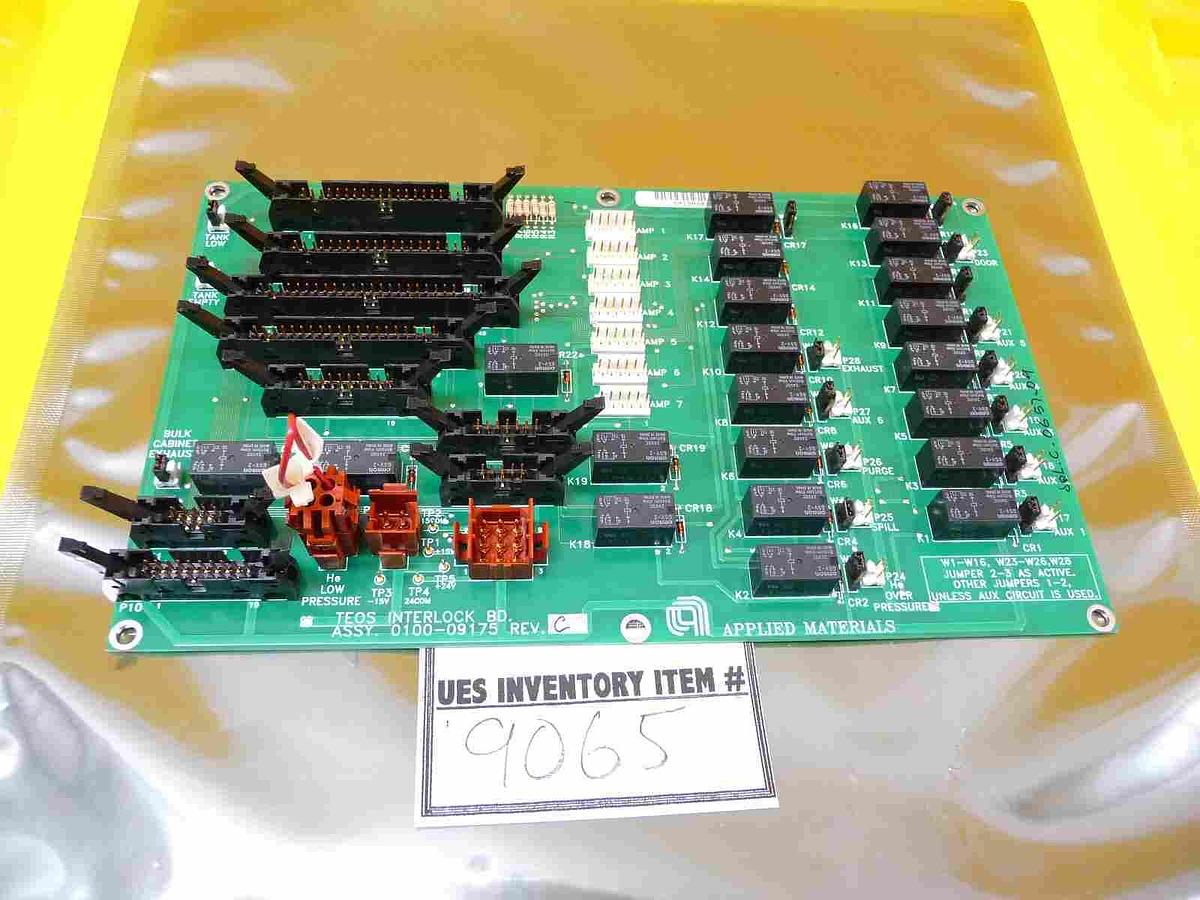 Used AMAT Applied Materials 0100-09175 TEOS Interlock PCB P5000 Precision 5000 Spare