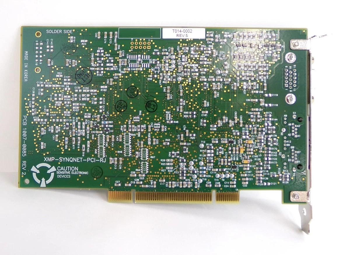Used MEI Motion Engineering T014-0002 PCB Card XMP-SYNQNET-PCI-RJ Working