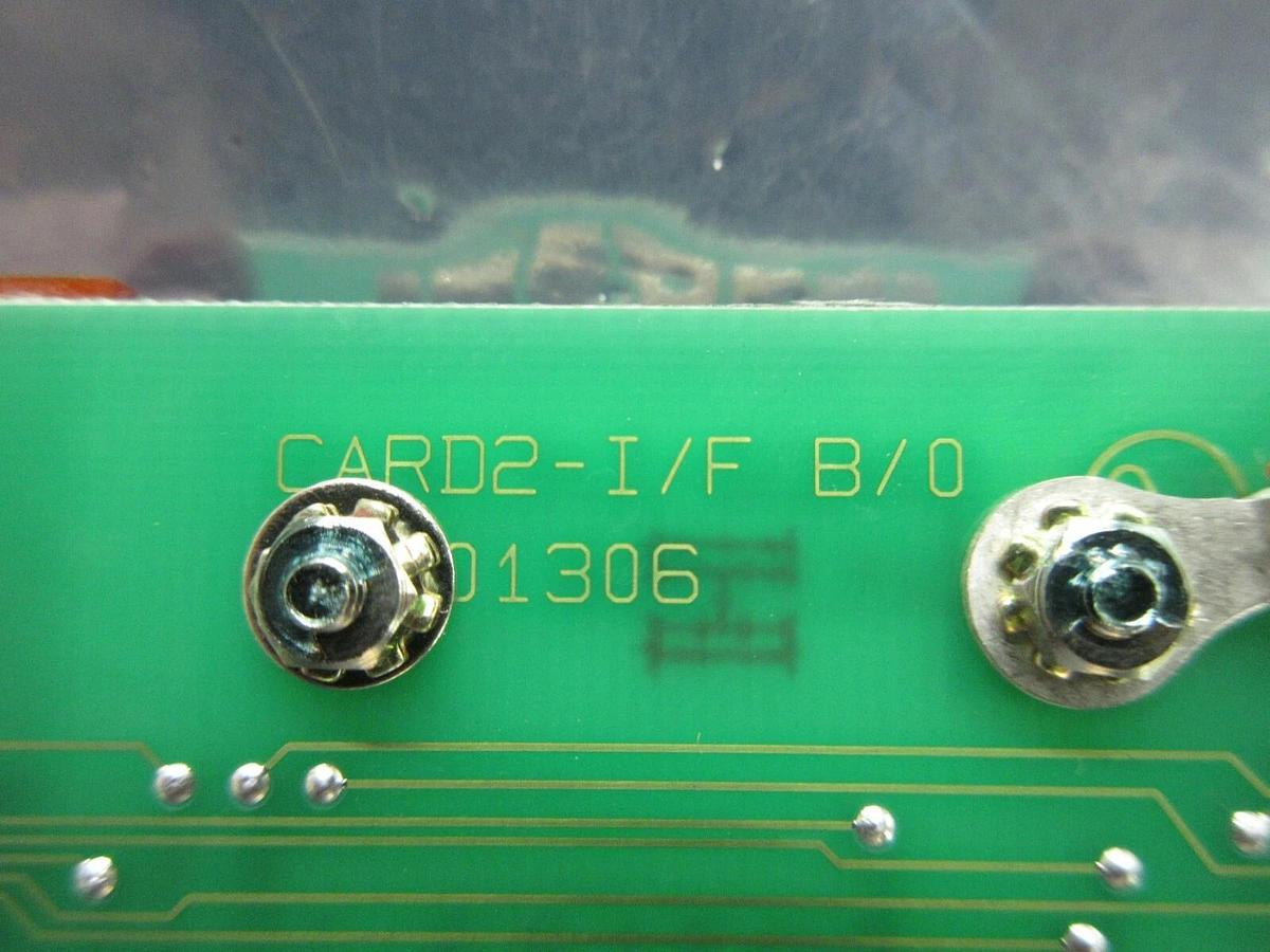 Used Kokusai Electric D2E01306 Card Reader Board PCB CARD2-I/F Vertron III Used
