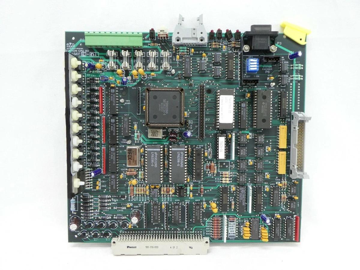 Used SVG Silicon Valley Group 80166FE-01 DEV Station CPU BD PCB Card Working Spare