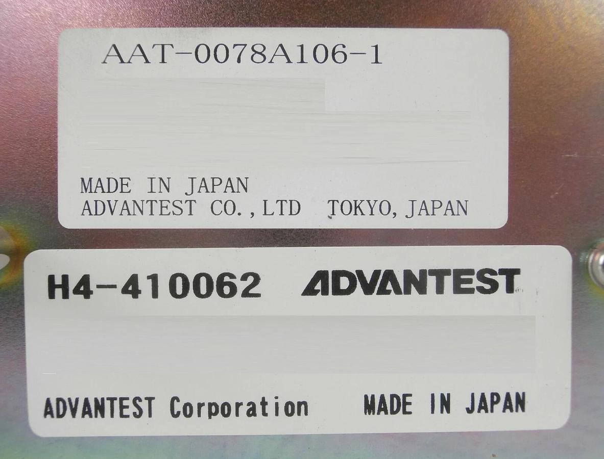 Used Advantest AAT-0078A106-1 Controller Computer Module H4-410062 Working Surplus