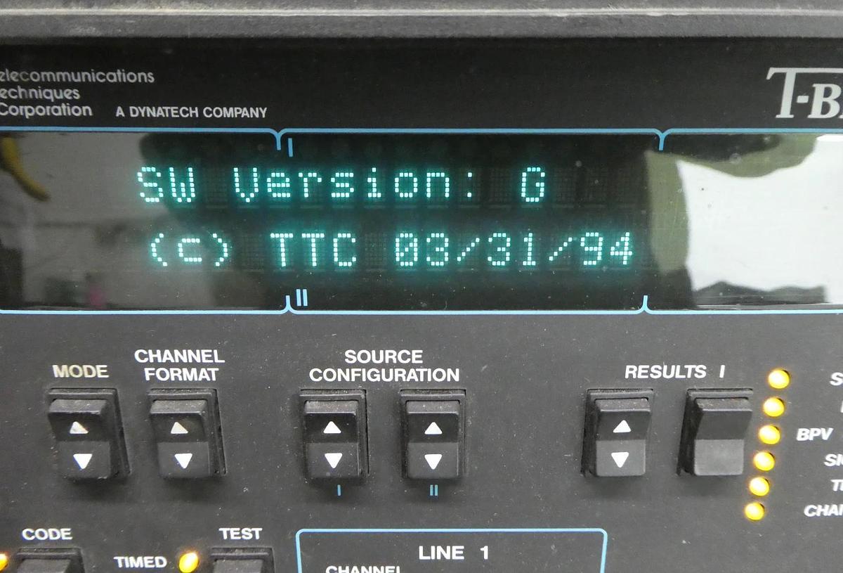 Used TTC T-BERD 224 PCM Analyzer Reseller Lot of 3 41934 L.01 9 Option Spare Surplus