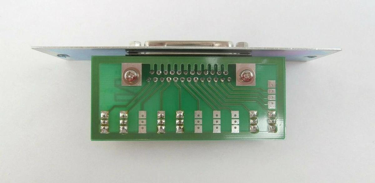 Used Pearl Kogyo DSUB25-CNT1-10 RF Monitor Connector Board PCB Working Surplus