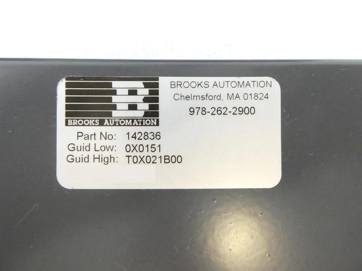 Used Brooks Automation 168904 Fusion V Robot Controller Set 142836 w/Cables Working