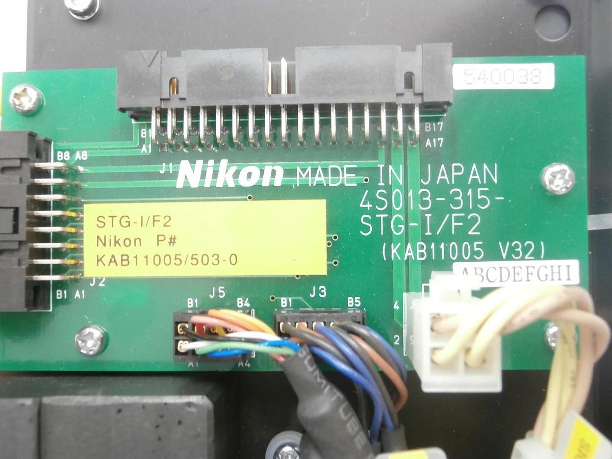Used Nikon KAB11005 200mm Wafer Upper Stage Assembly 4S013-315 OPTISTATION 3 Working