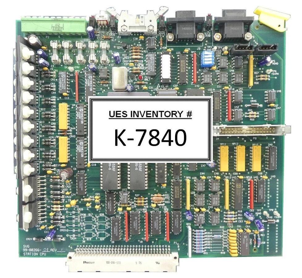 Used SVG Silicon Valley Group 99-80266-01 PCT Station CPU PCB Card Rev. J 74017A-28