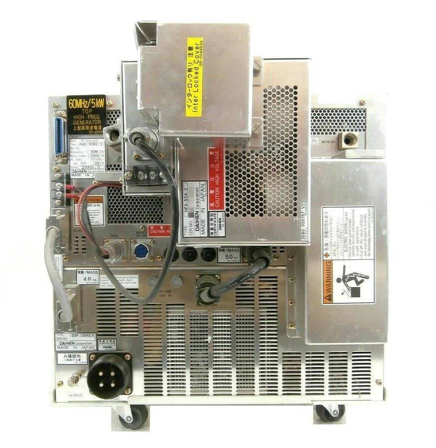 Used Daihen AGA-50B2-V RF Generator DGP-120A2-V TEL 3D80-001479-V1 Tested Working