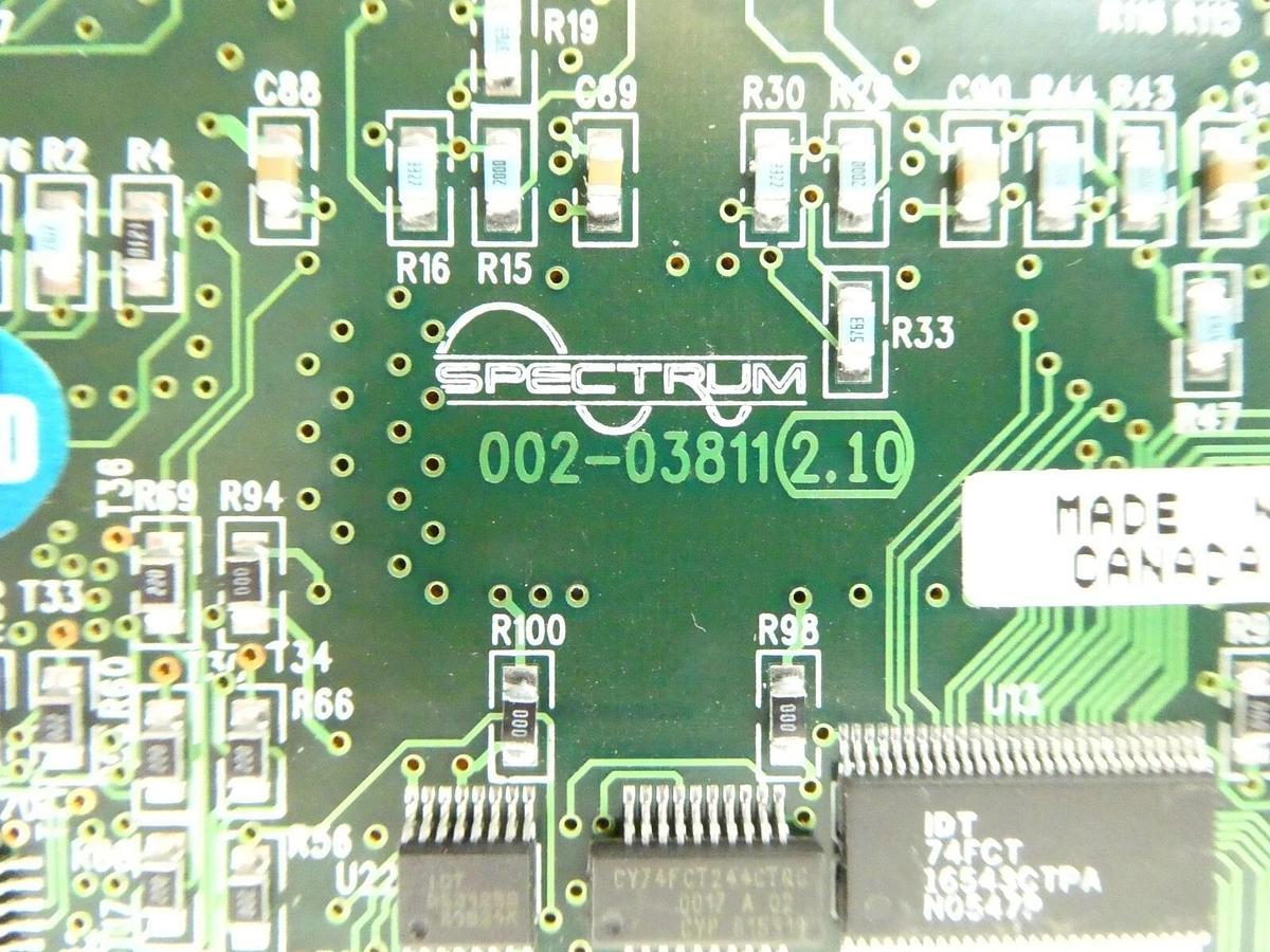 Used Spectrum FRU 260-00722 Processor PCB Card 600-00414 ESI FRU 202-00106 Working