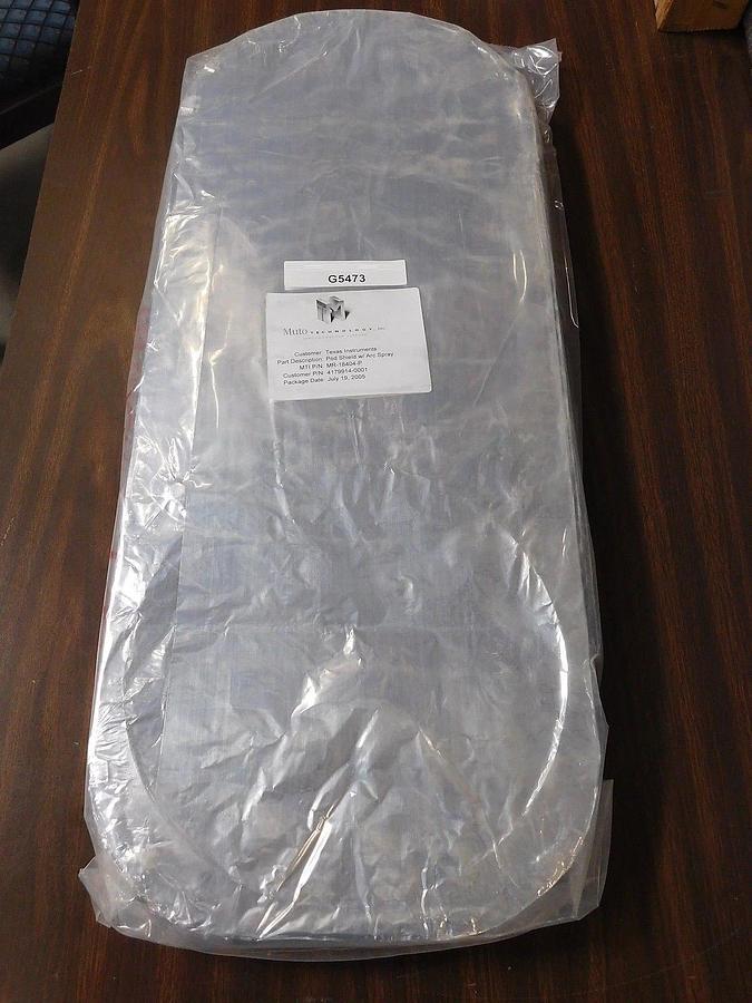 Refurbished Muto Technology MR-18404-P Pod Shield Arc Spray 4179914-0001 MRC D124819-LSP