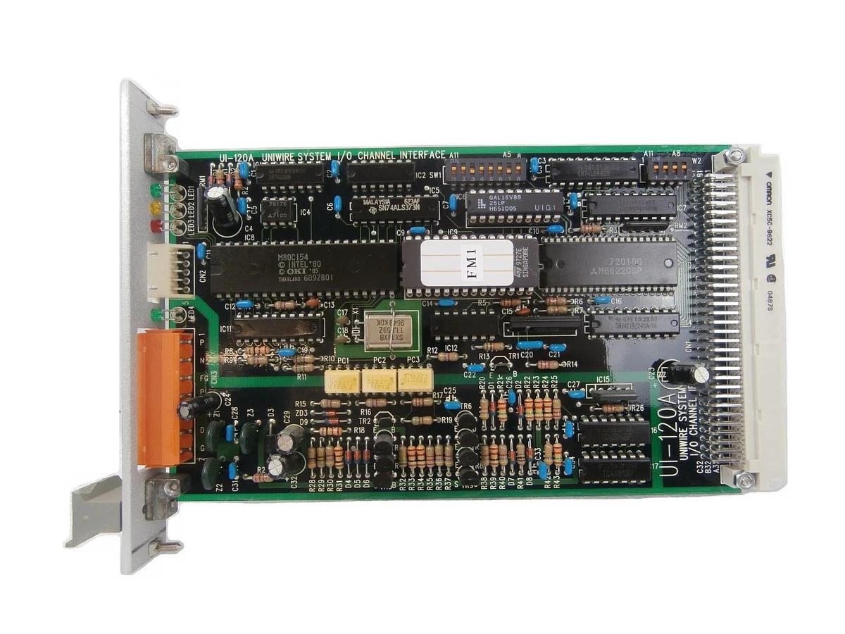 Used Kuroda UI-120A Uniwire System I/O Channel Interface UW-I0CH-A PCB Card TEL P-8