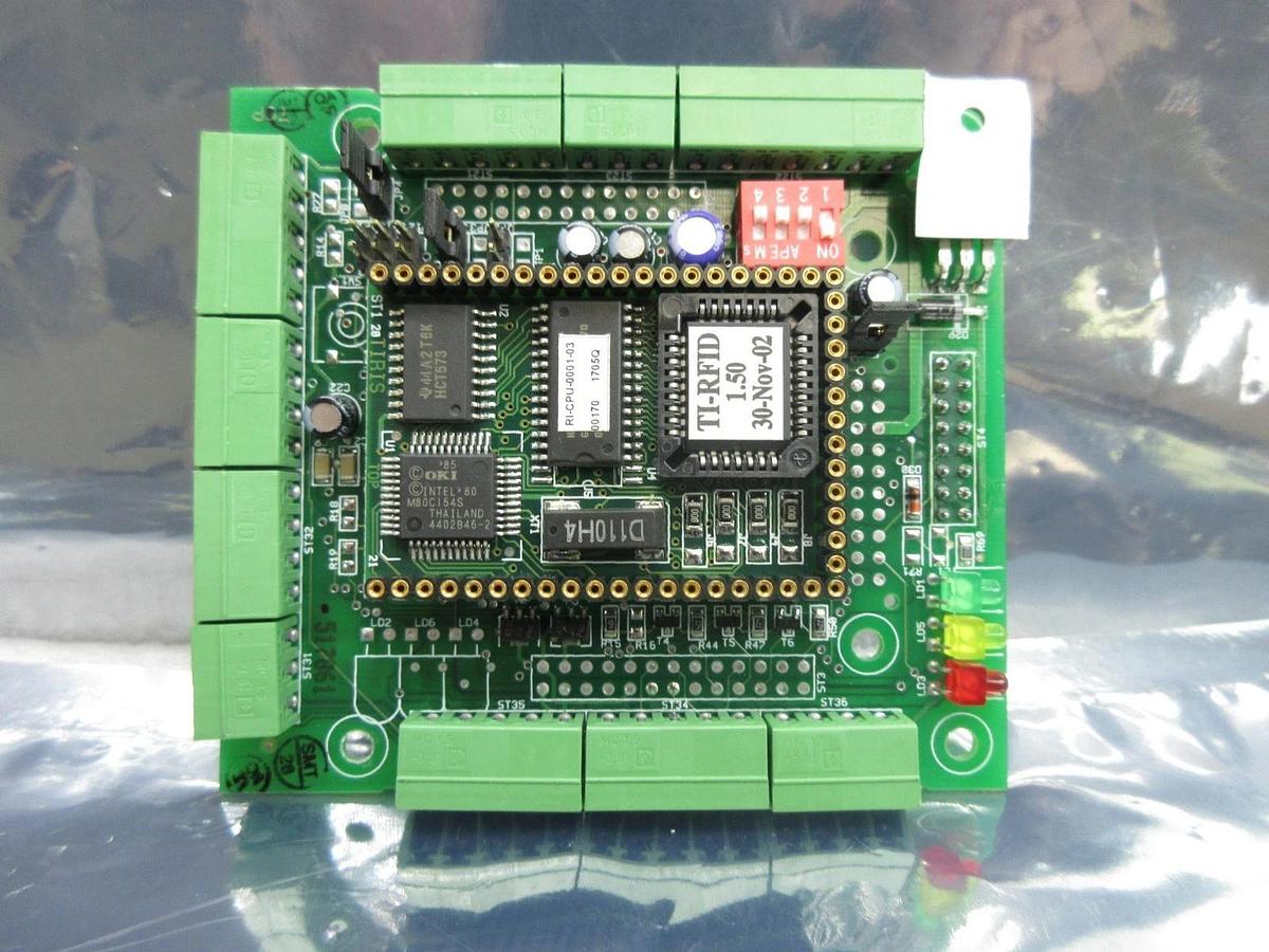 Used Tiris RI-CTL Reader Control Module Board PCB RI-CPU-0001-03 NSR System Used