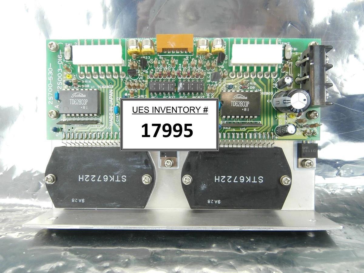 Used Nikon 2S700-530 Pulse Motor Control PCB Board 2S003-016 OPTISTATION 3 Used