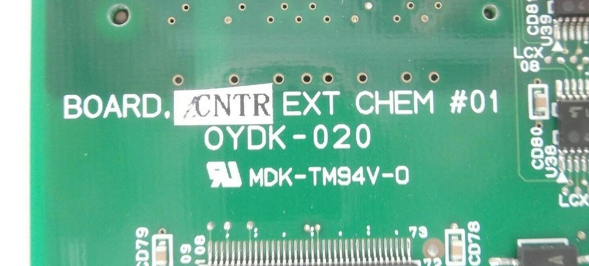 Used TEL Tokyo Electron OYDK-020 Interface PCB CNTR EXT CHEM #01 Lithius Working