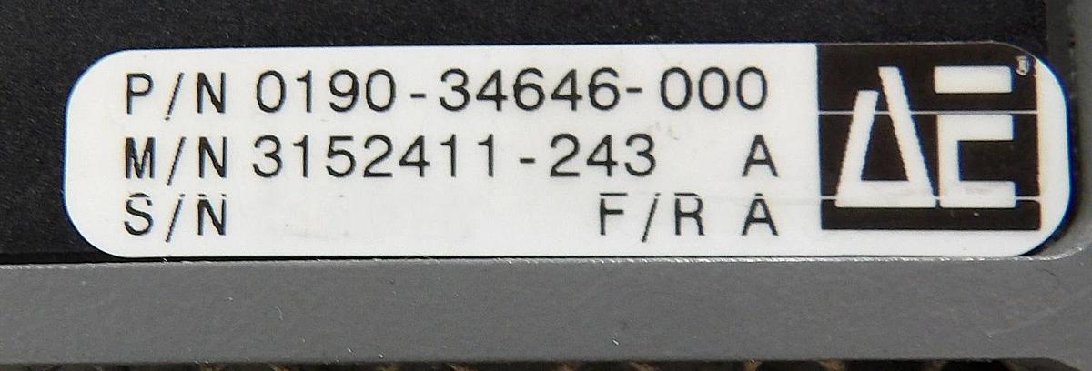 Used MDX Pinnacle 20kW AE Advanced Energy 3152411-243 Power Generator ENDURA Working