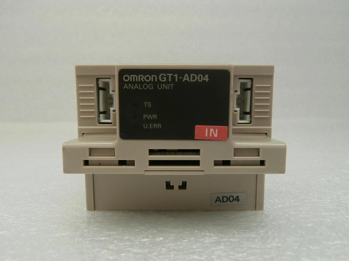 Used Omron GT1-AD04 Analog Unit 4 Point Input Module AD04 Used Working