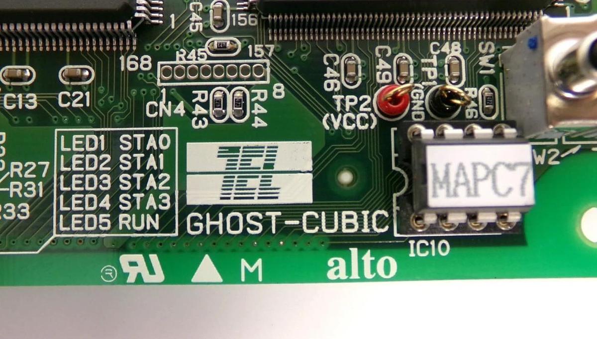Used TEL Tokyo Electron 3M80-001321-21 Processor PCB GHOST-CUBIC Working