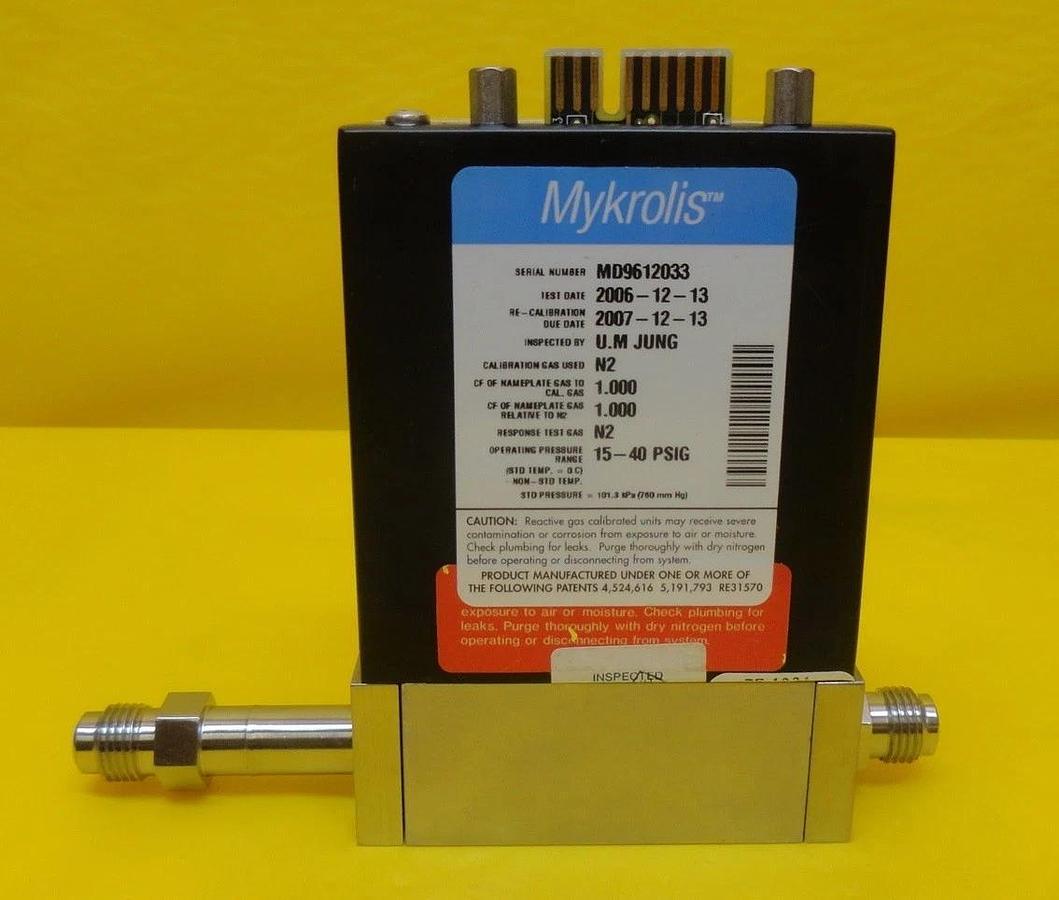 Used Mykrolis FC-2960MEP5 Mass Flow Controller MFC 2900 Series 20 SLM N2 Used Working